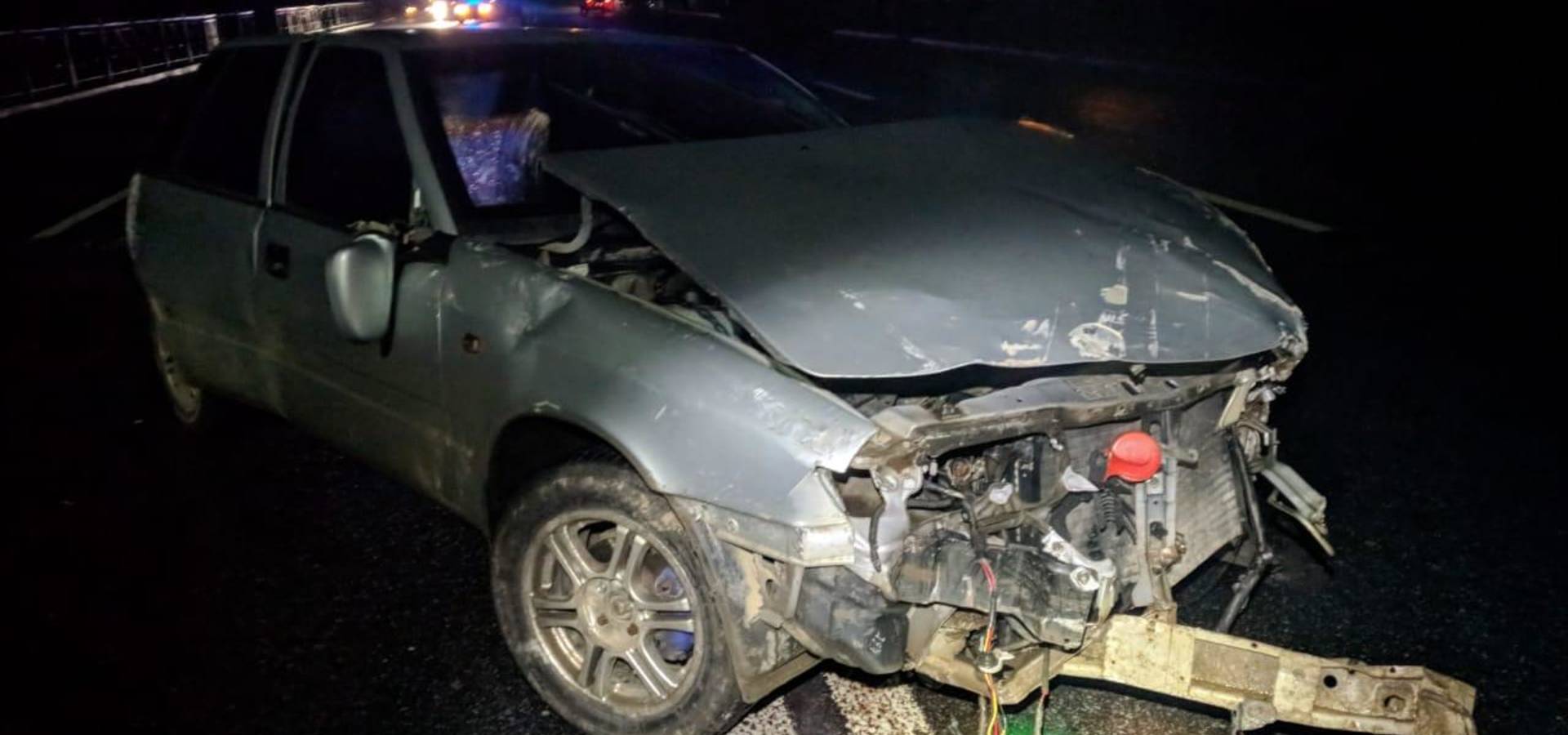 Заїхав у паркан і втік