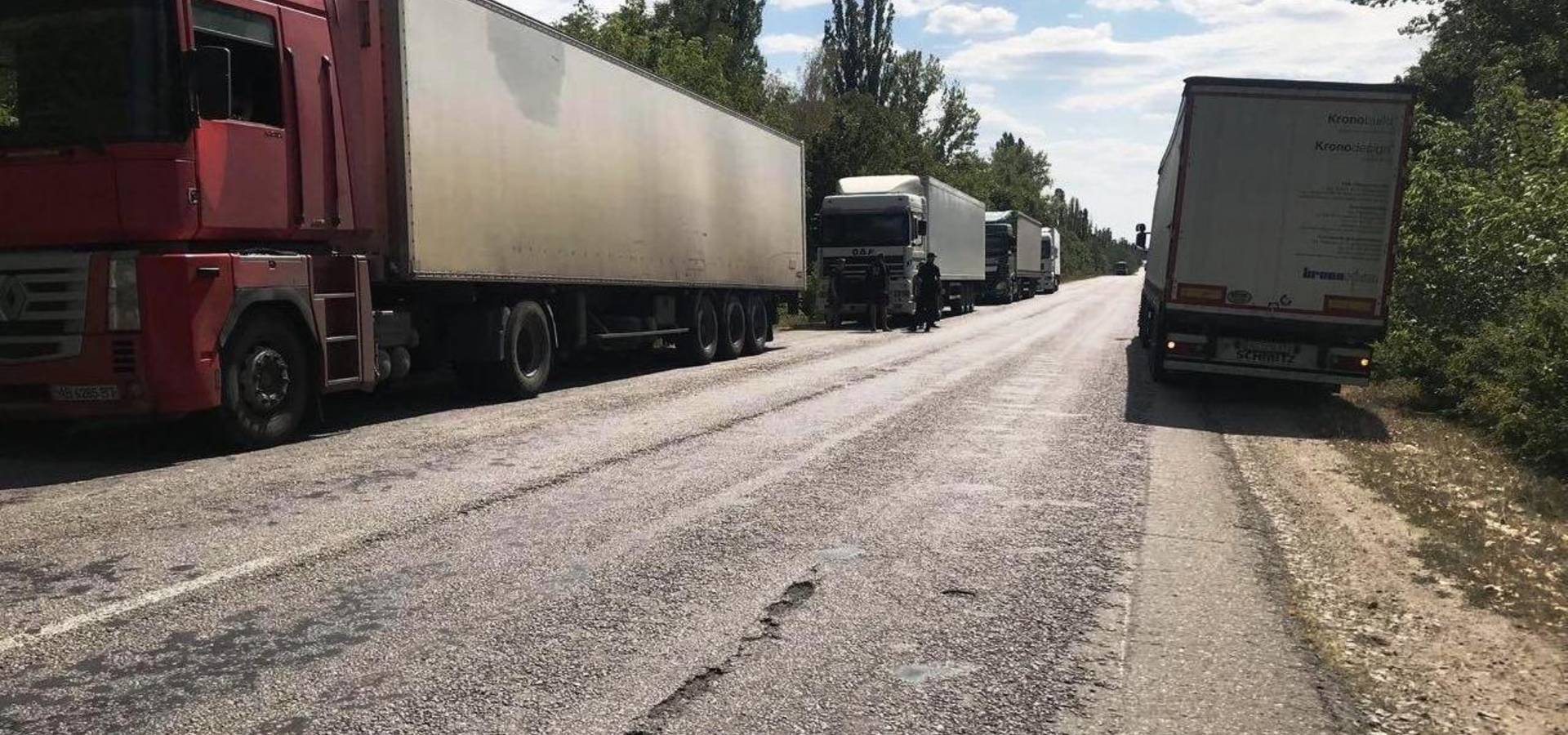 На Вінниччині введено обмеження руху для великовагового транспорту