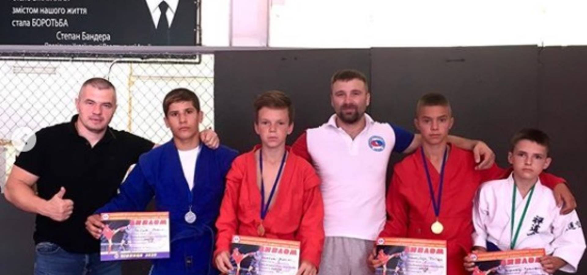Хмільницькі спортсмени взяли участь у змаганнях з бойового самбо