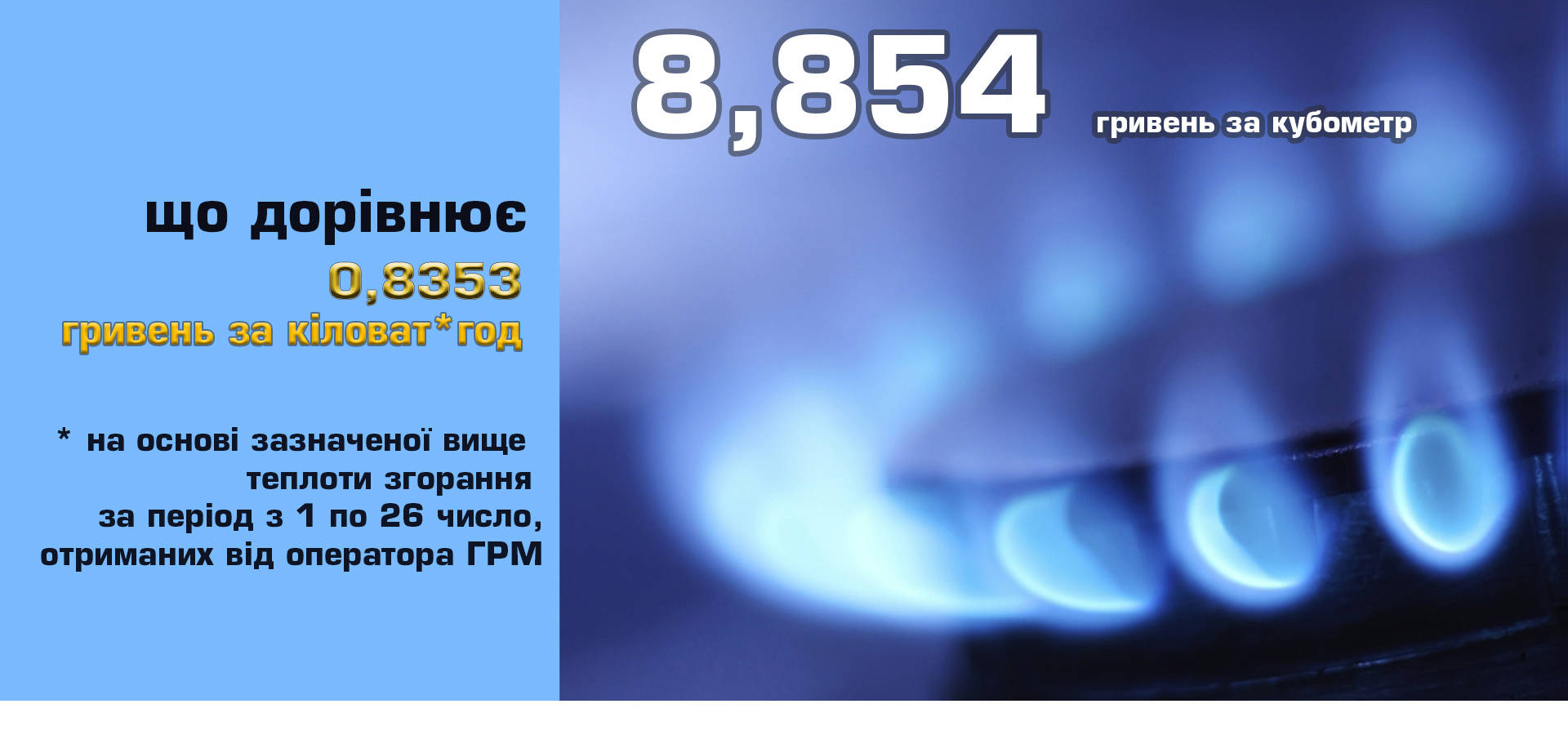 Газ знову дорожчає. З листопада українцям доведеться платити значно більше