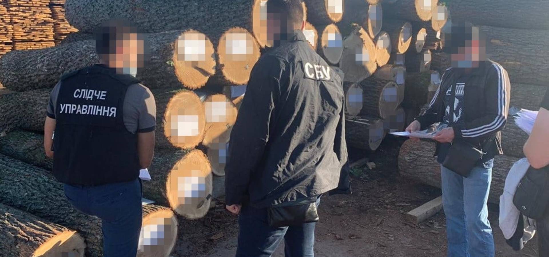 На Вінниччині СБУ викрила посадовців військового лісництва, які незаконно збували державну деревину