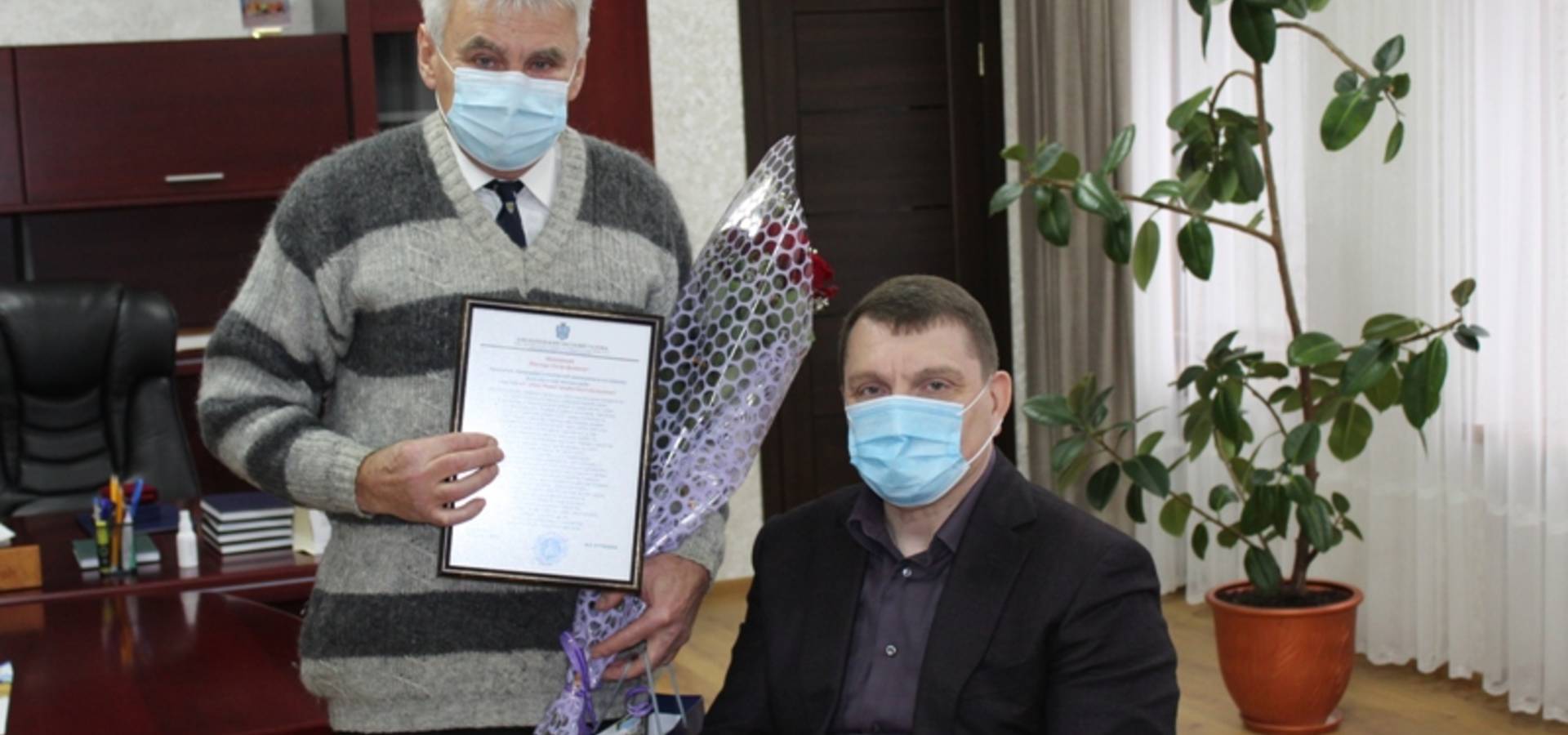 В Хмільнику вітали видатного скульптора