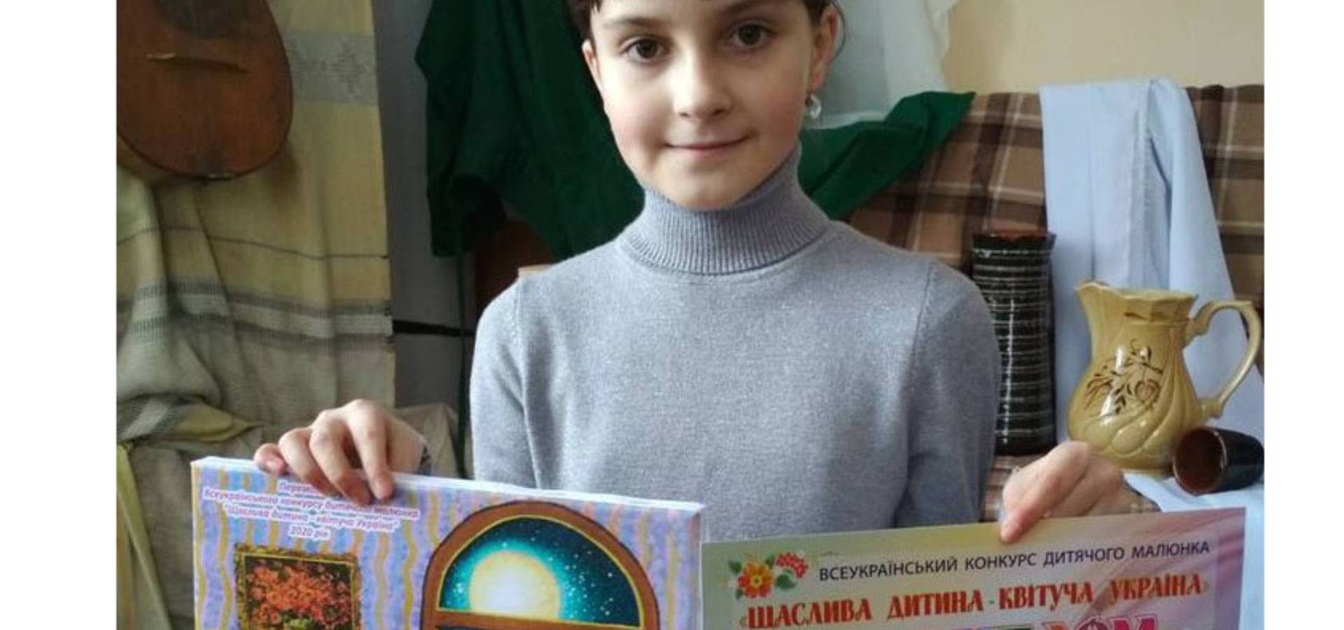 Вихованці Хмільницької школи мистецтв переможці Всеукраїнського конкурсу дитячого малюнку «Щаслива дитина – квітуча Україна»