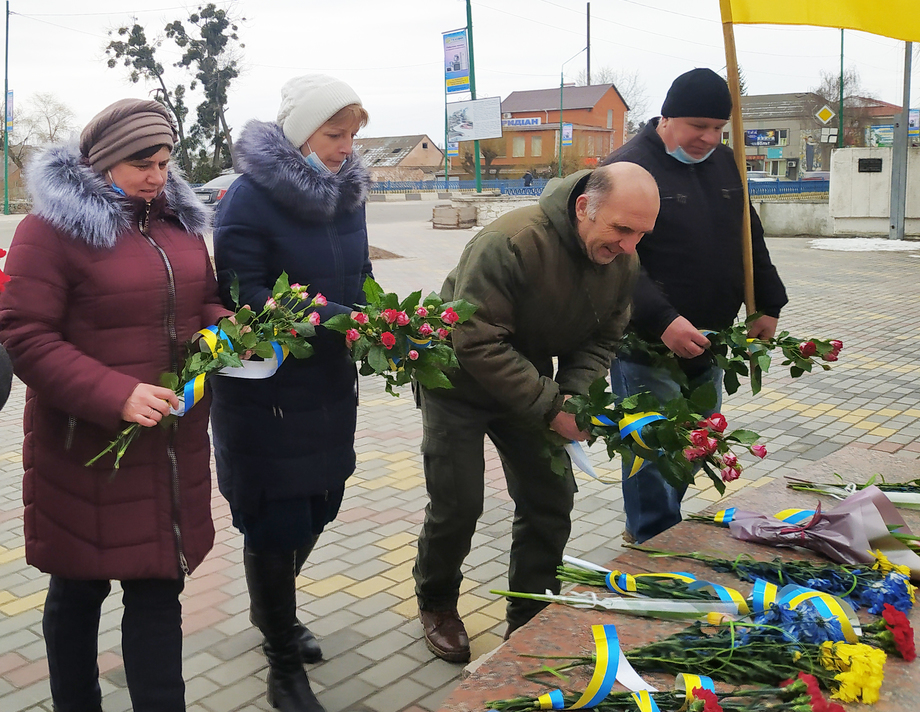 У Хмільнику на Вінниччині  вшанували пам'ять про Тараса Григоровича Шевченка