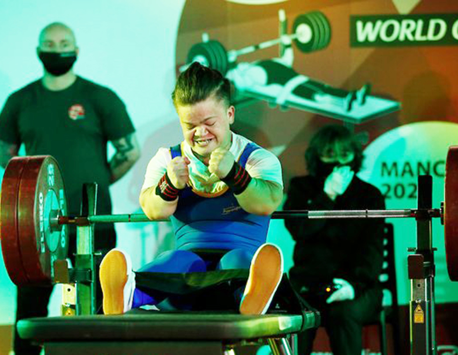 Мар’яна Шевчук з Хмільника на Вінниччині  побила власний рекорд світу з пауерліфтингу   