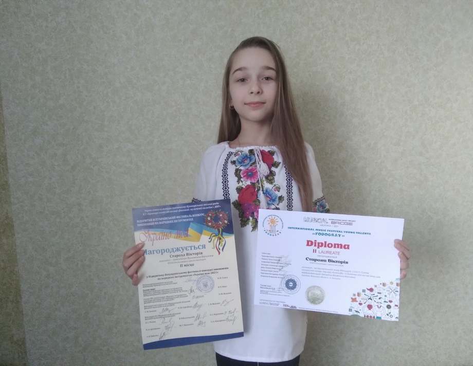 Бандуристки з Хмільника на Вінниччині зайняли призові місця 