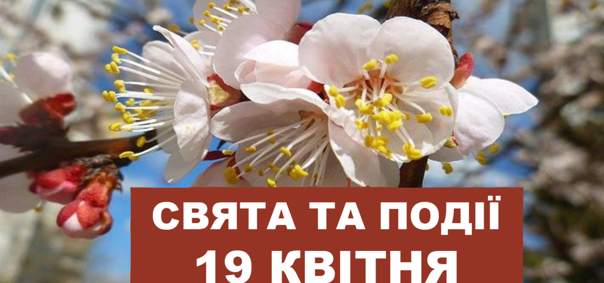 19 квітня. Що відзначають в цей день та прикмети
