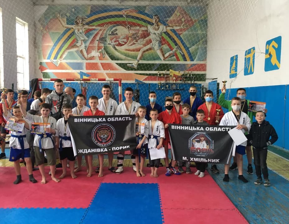 Хмільницькі бійці - переможці чемпіонату Вінницької області 