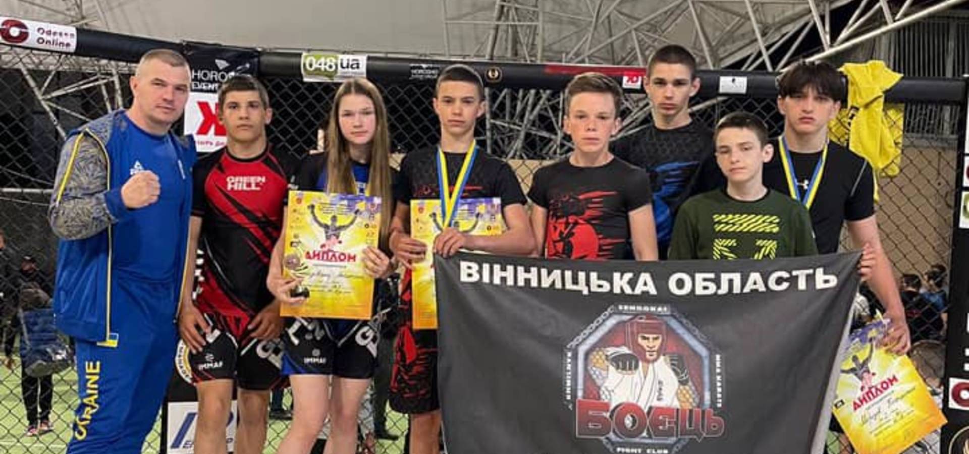 Бійці з Хмільника чемпіони України зі змішаних єдиноборств