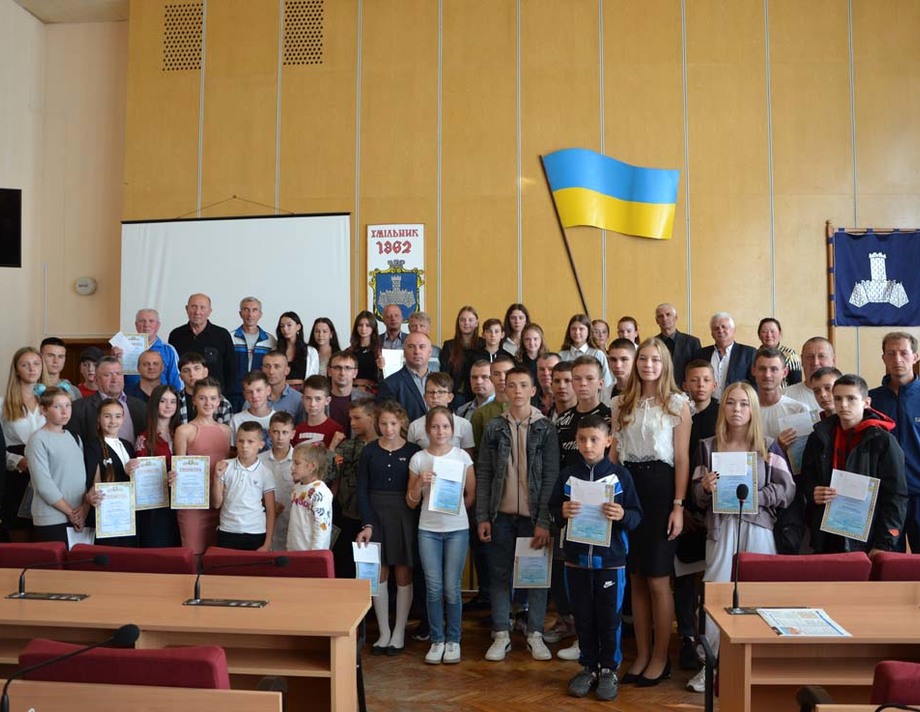 В Хмільнику на Вінниччині відзначили спортсменів