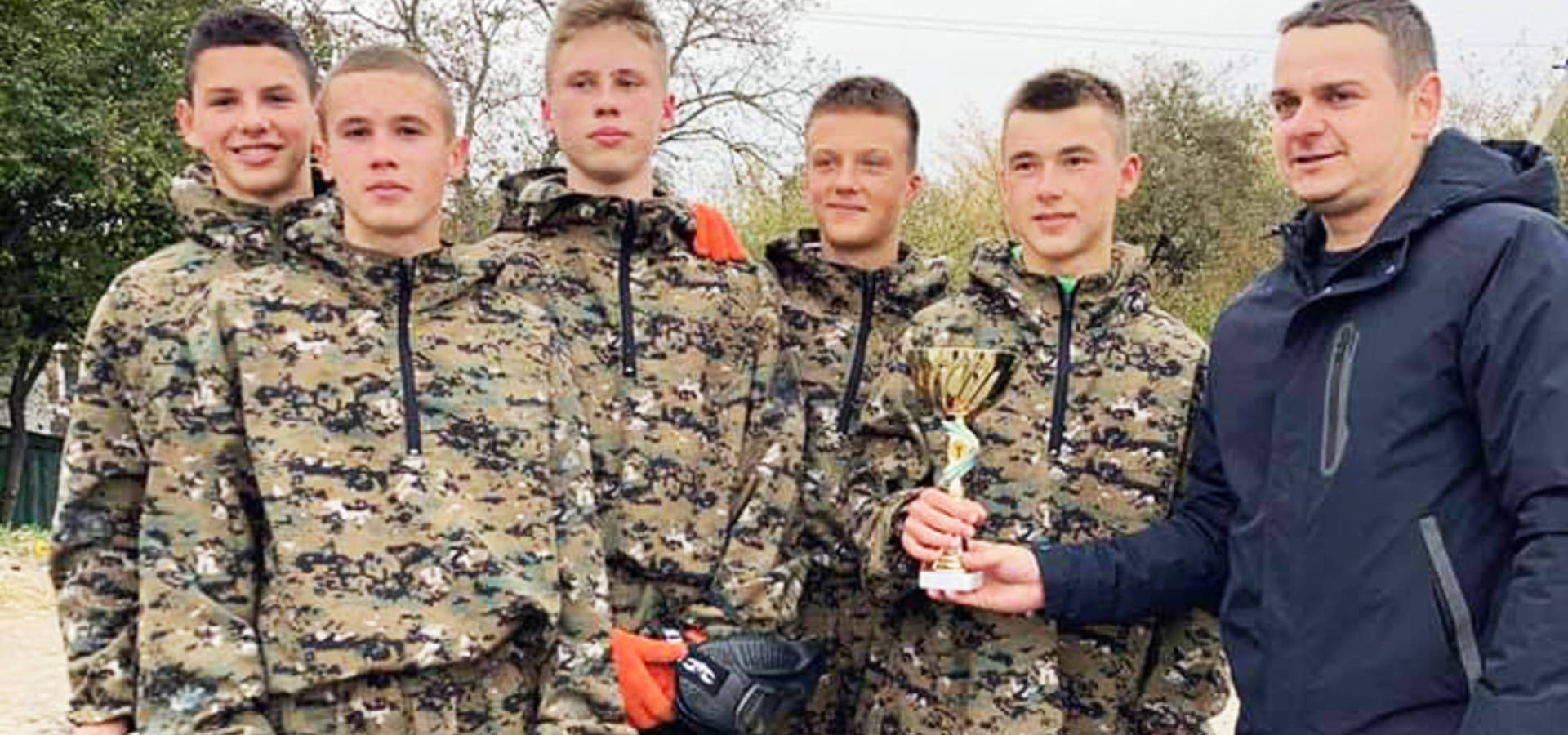 У Хмільнику школярі змагалися в пейнтбол