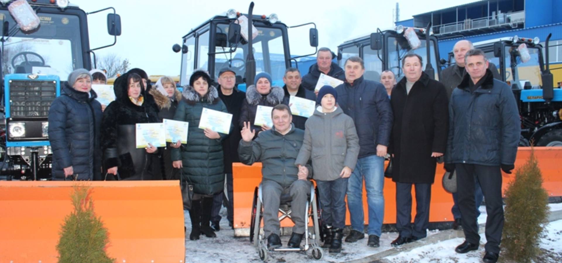У Хмільницькій громаді з'явилося сім нових тракторів