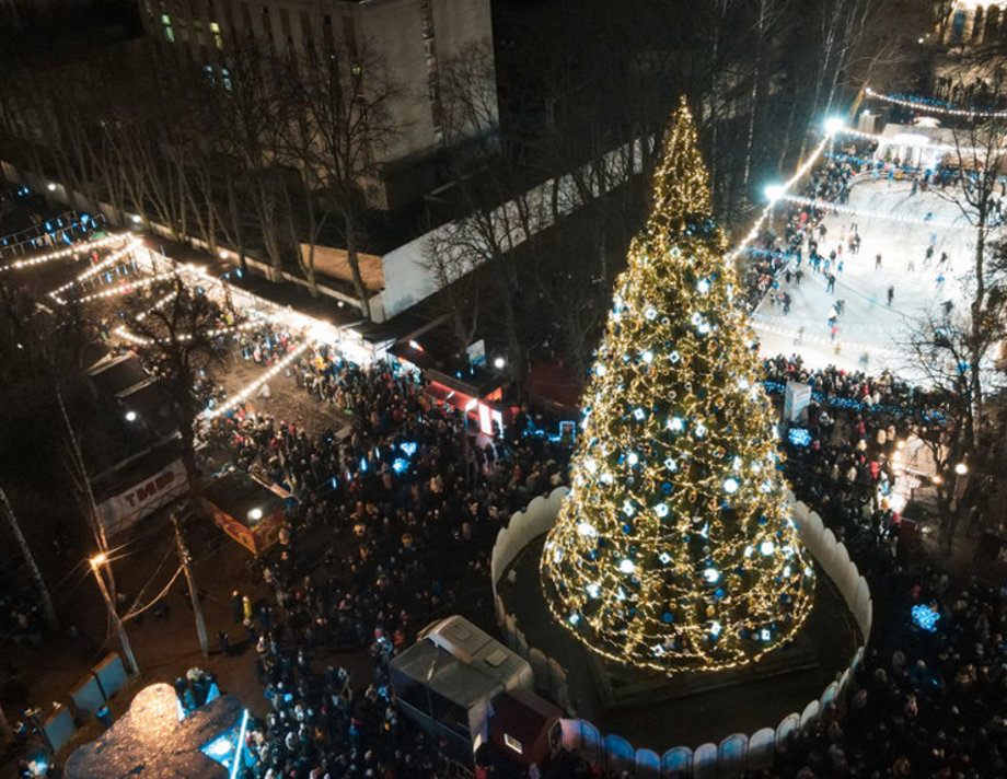 Вінницька ялинка стала найкращою в Україні