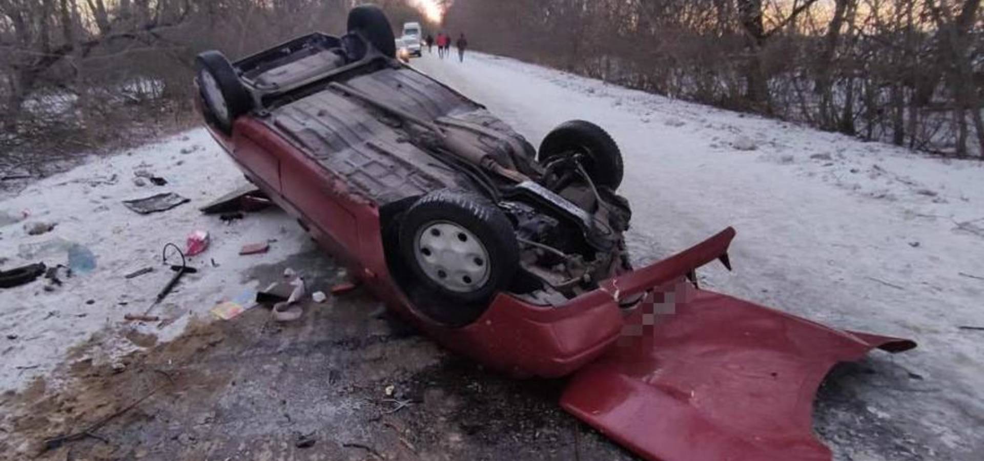 В аварії у Хмільницькому районі постраждало двоє людей