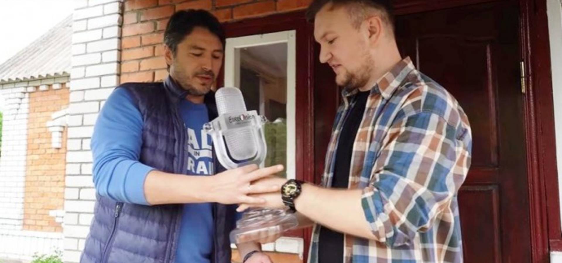 Сергій Притула їздив на Вінниччину забирати кубок "Євробачення"
