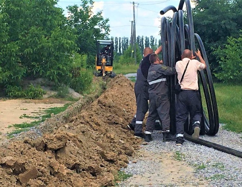 У Хмільнику модернізують газові мережі. Роботи охопили декілька вулиць міста