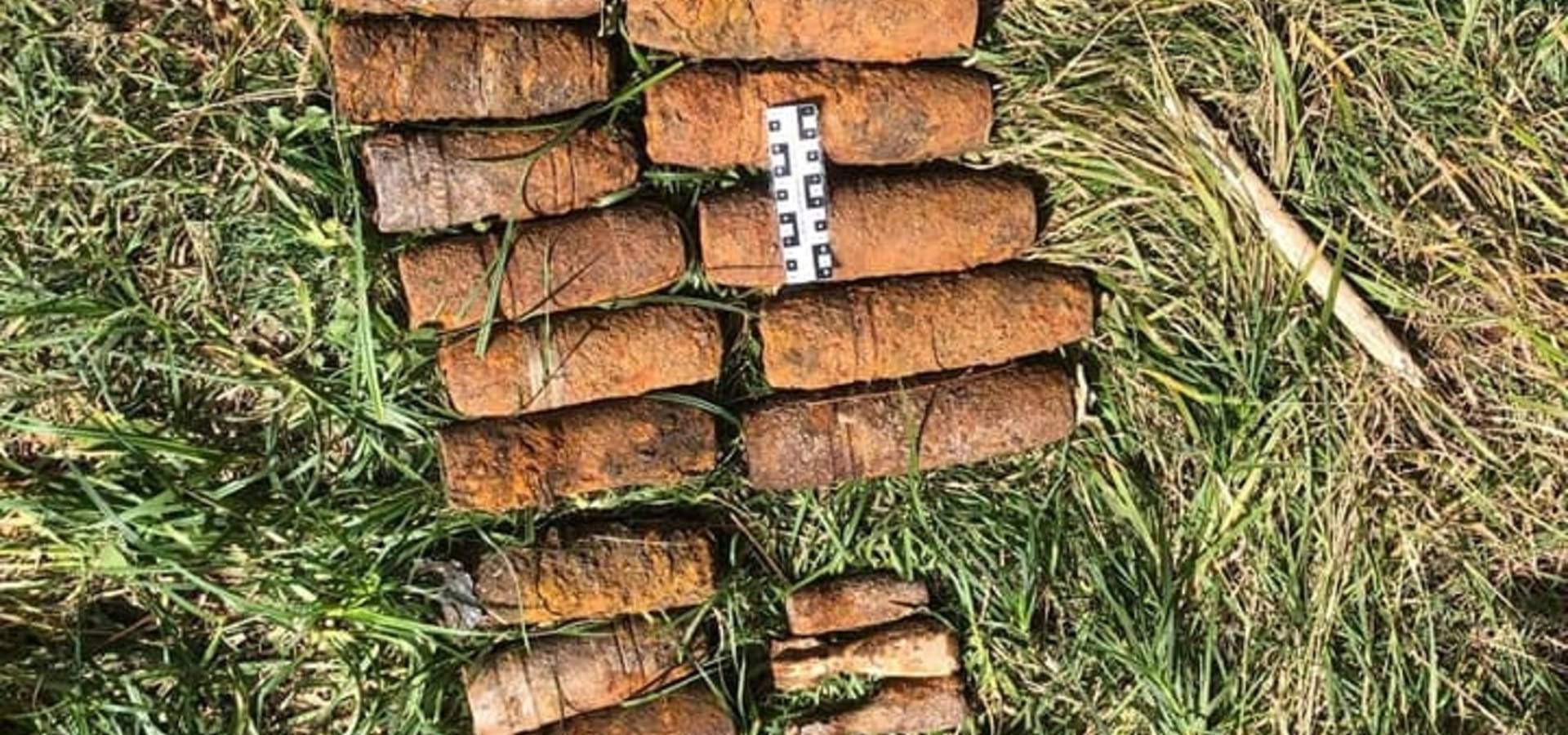 У Хмільницькому районі знищили 24 вибухонебезпечних предмети часів Другої світової