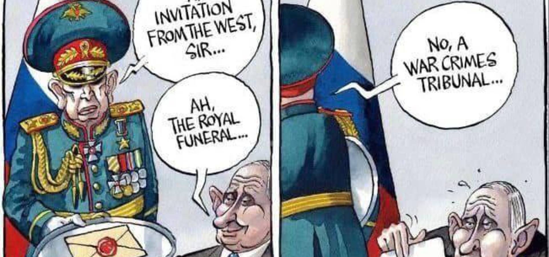 "The Times" висміяла путіна за його злочини в Україні