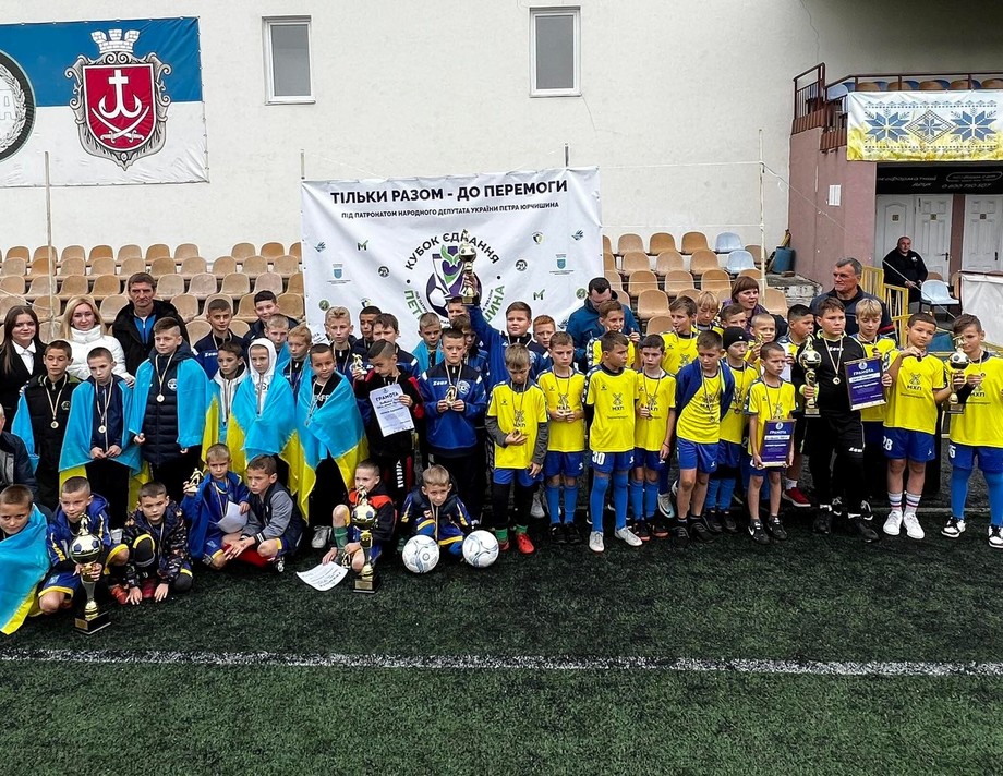 На Вінниччині юні футболісти змагались за "Кубок єднання - 2022"