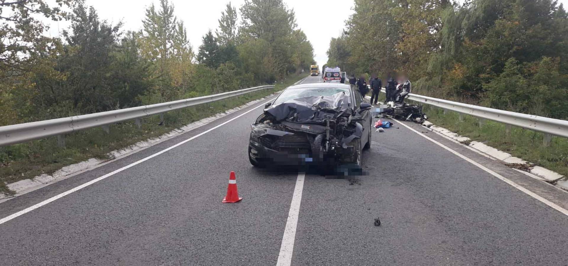 У жахливій аварії на Вінниччині загинули двоє мотоциклістів та пасажирка автівки