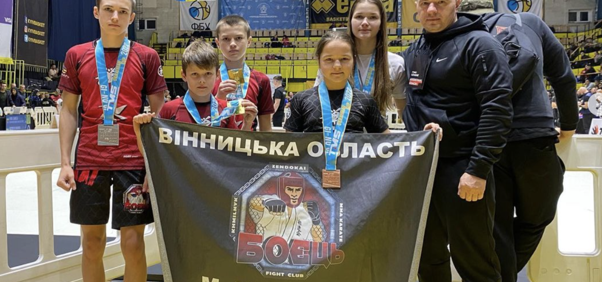 Хмільницькі бійці переможці Кубку України з бразильського джиу-джитсу
