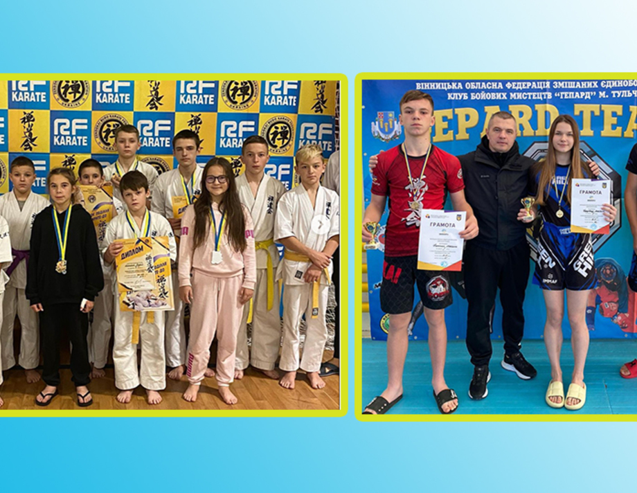 У вихідні хмільницькі бійці стали переможцями змагань у Вінниці та Тульчині