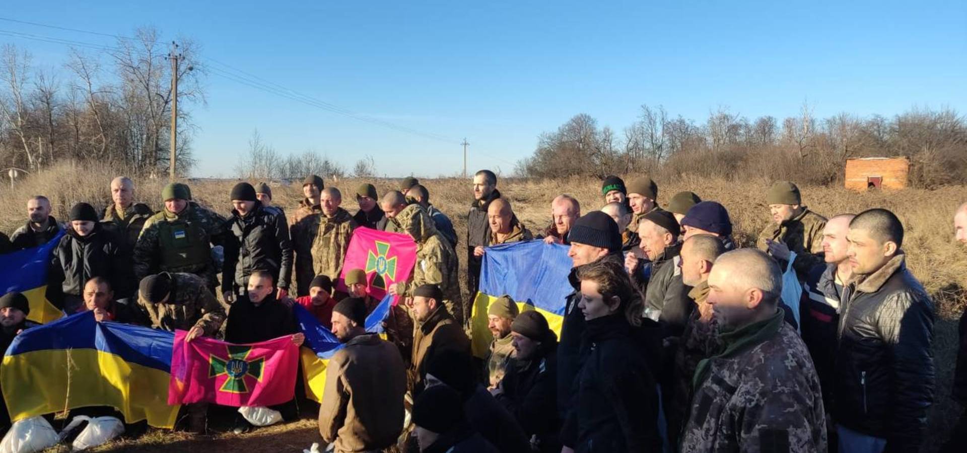 У День ЗСУ додому з полону повернулися 60 військовослужбовців