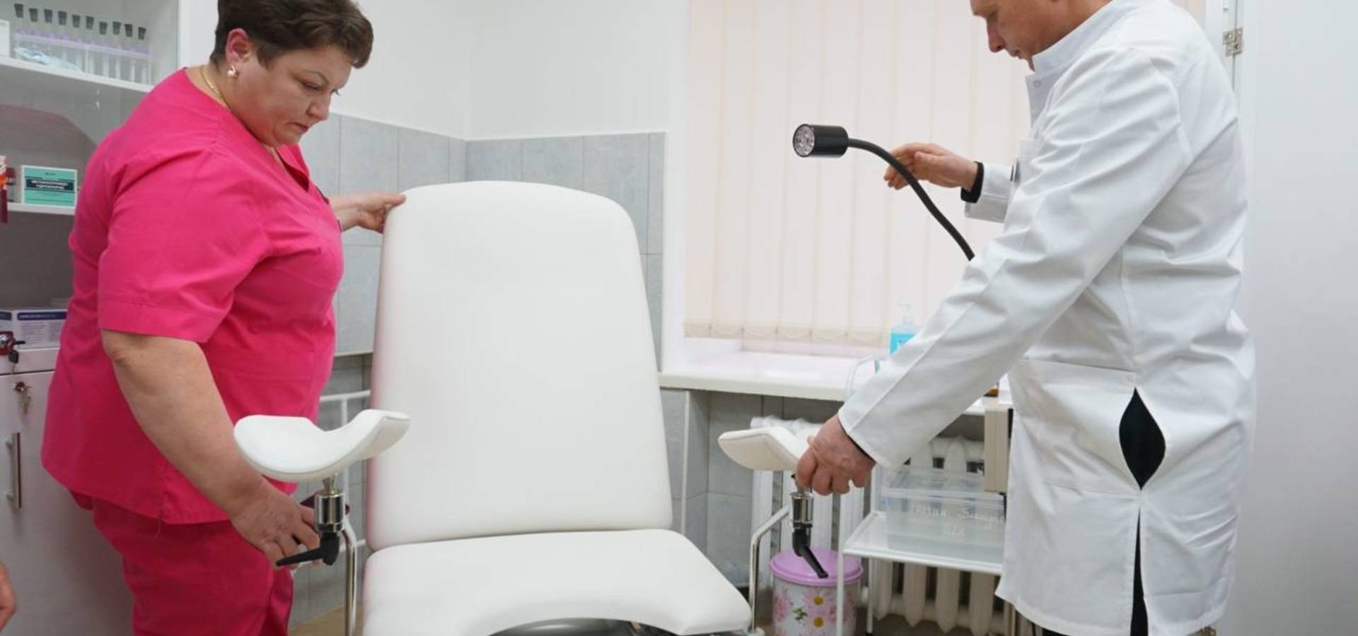 У Хмільницькій центральній лікарні відкрили гінекологічний кабінет безбар'єрного доступу