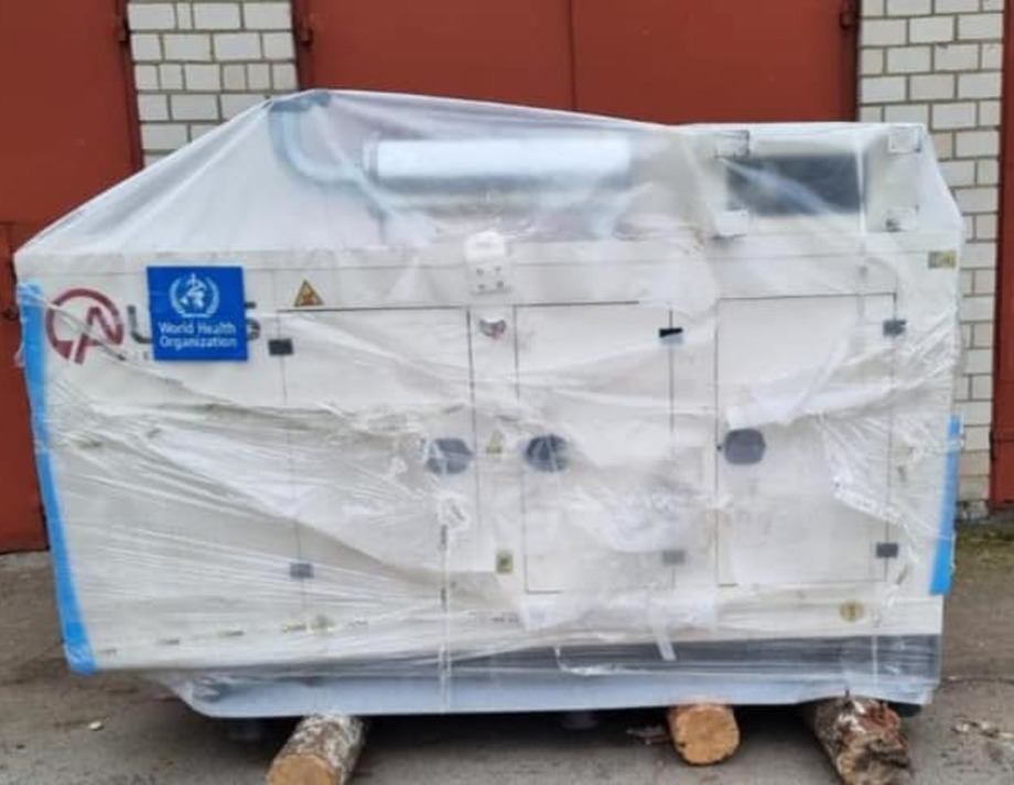 Лікарня в Хмільницькому районі отримала генератор від всесвітньої організації
