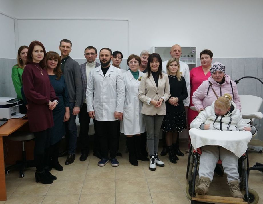 У Хмільницькій центральній лікарні працює гінекологічний кабінет безбар'єрного доступу