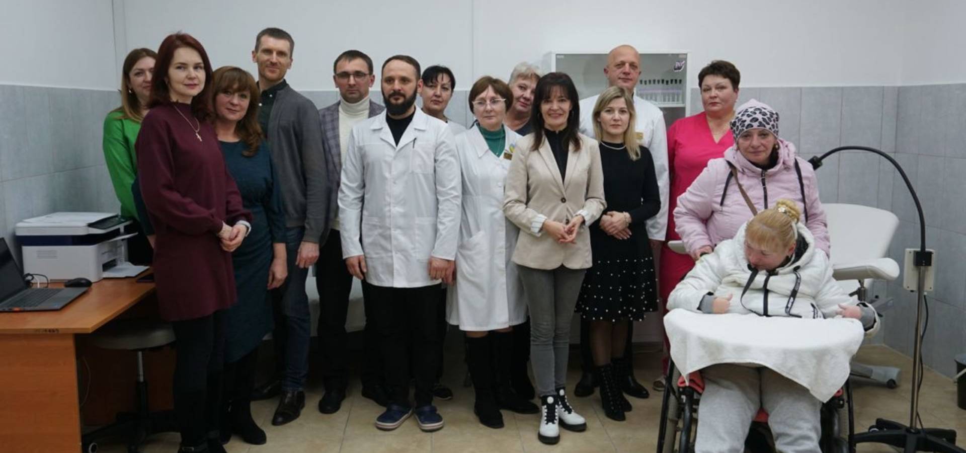 У Хмільницькій центральній лікарні працює гінекологічний кабінет безбар'єрного доступу