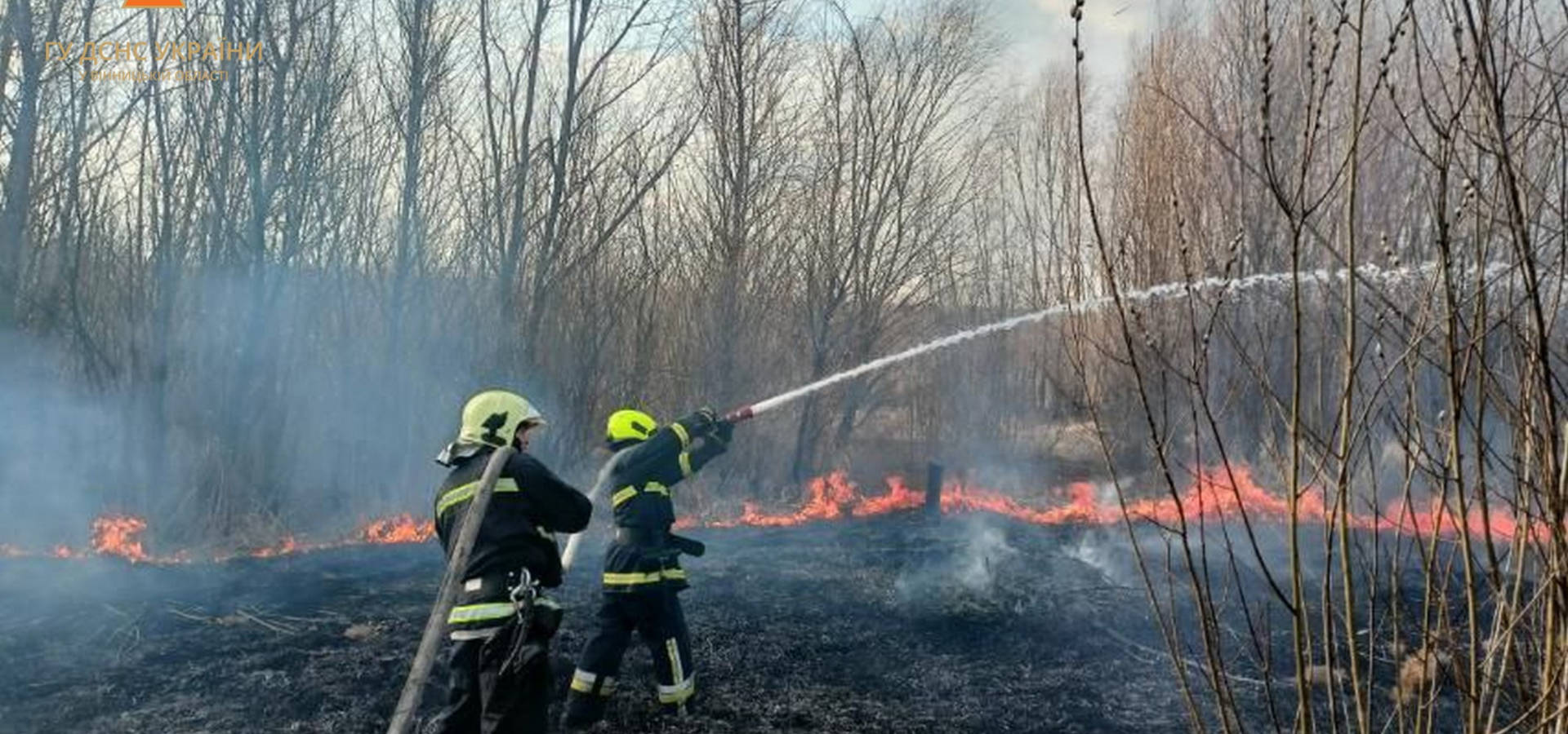 За добу на Вінниччині виникло 27 загорянь чагарників, очерету та сміття. Палії трави зупиніться!!!