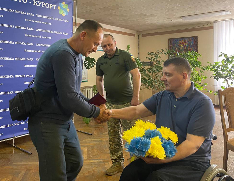 Хмільничанина Володимира Дмитришина нагороджено орденом Богдана Хмельницького ІІІ ступеня (посмертно)