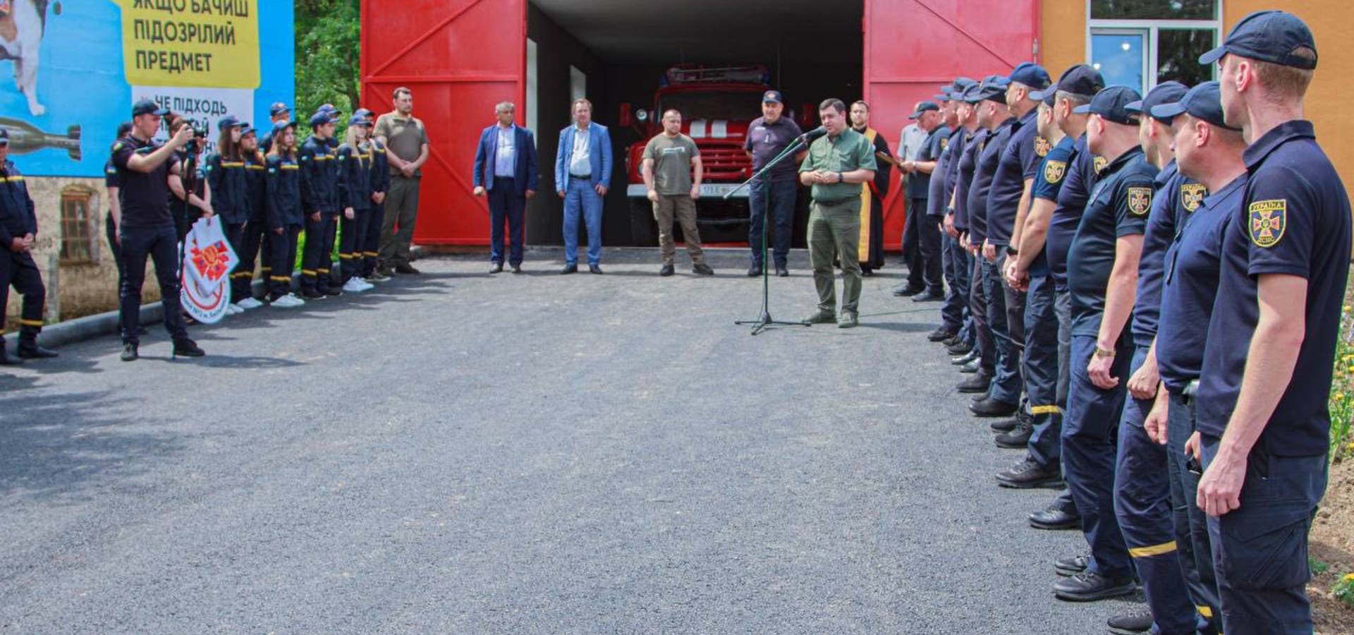 В селі Березна Хмільницької громади створили добровільну пожежну бригаду