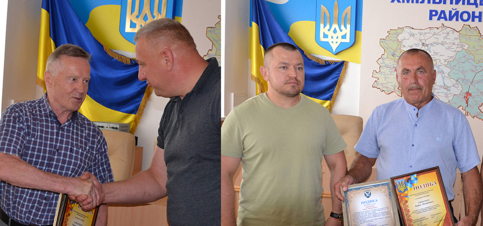У Хмільнику пенсіонерам вручили Подяки від авіаторів з легендарної Чорнобаївки