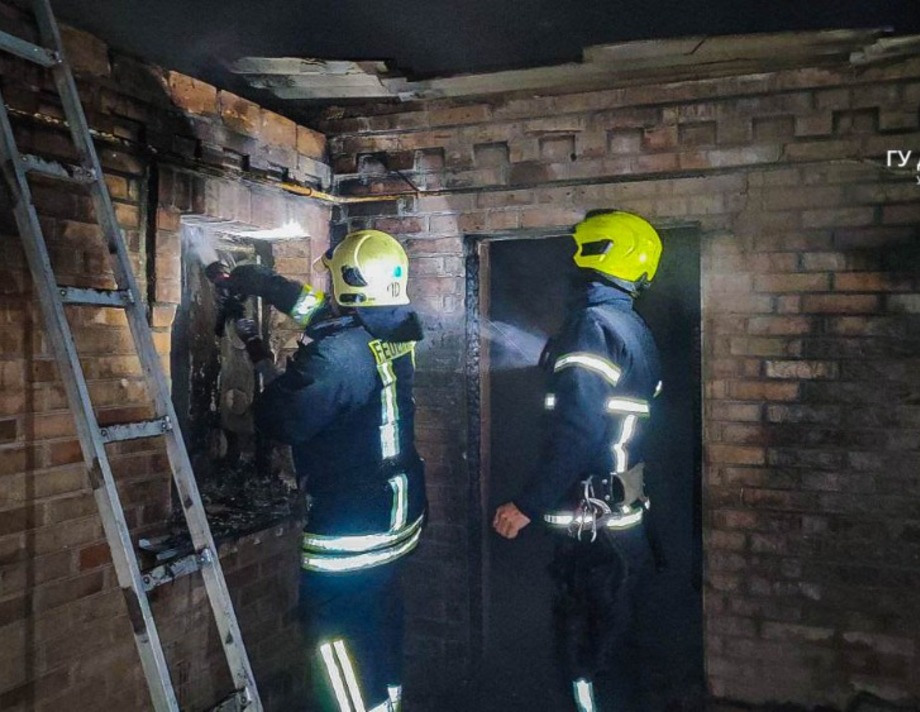 В Хмільницькому районі під час пожежі загинув літній чоловік