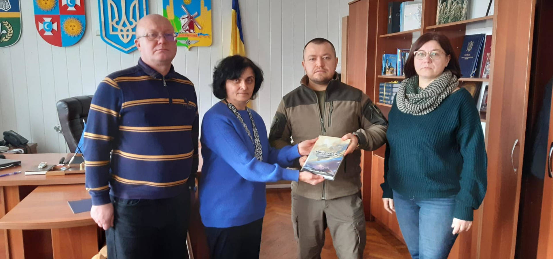 У Хмільнику презентували Книгу Пам'яті полеглих за Україну