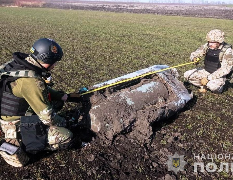 Уламки ворожої ракети Х-101 виявили в полі поблизу одного з сіл Вінниччини