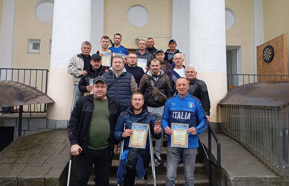 У Хмільнику відбувся І етап спортивних ігор серед ветеранів