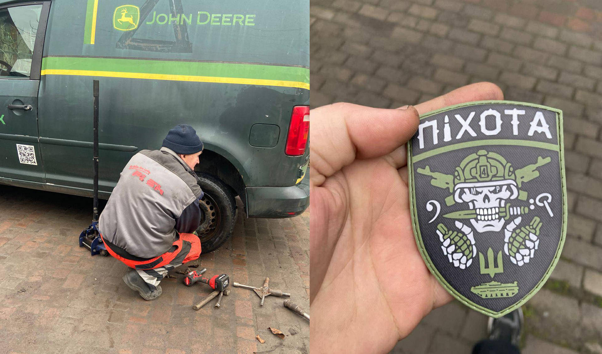 У Хмільнику майстер шиномонтажу став прикладом справжньої підтримки військового