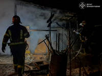 У селі Скаржинці Уланівської громади горіла зерносушарка