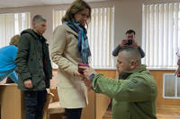 У Хмільнику родинам полеглих воїнів вручили нагороди