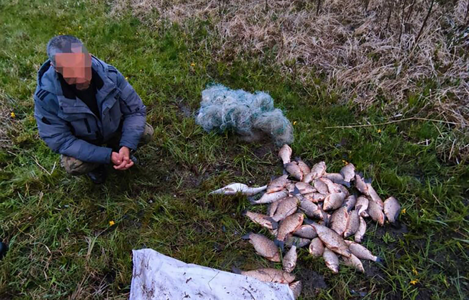 В Хмільницькій громаді виявили браконьєра, який наловив риби на понад 81 тисячу гривень