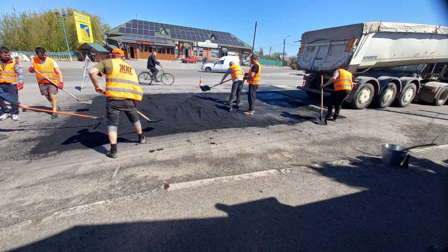 У Хмільнику розпочали ремонт доріг