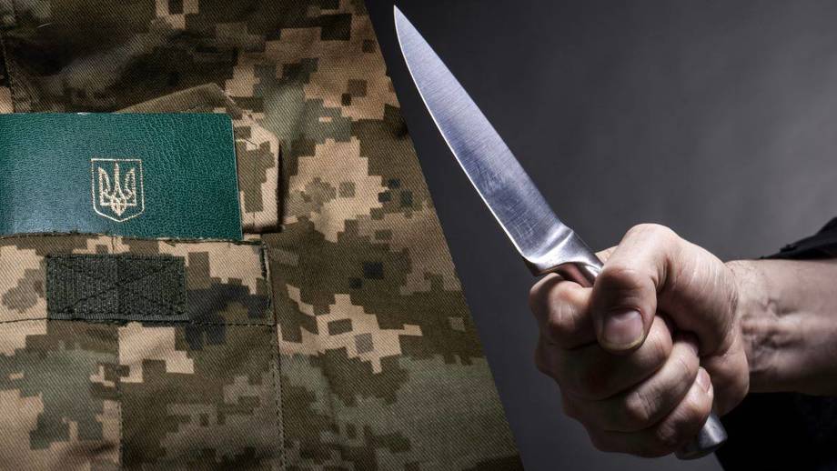 У Хмільницькому районі чоловік із ножем напав на військовослужбовця ТЦК